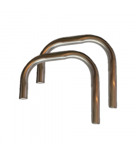 CROSSE DE PARE CHOCS ARRIERE X2 POUR 2CV CITROEN AZAM