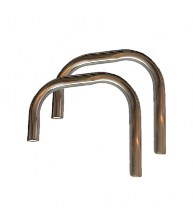 CROSSE DE PARE CHOCS ARRIERE X2 POUR 2CV CITROEN AZAM