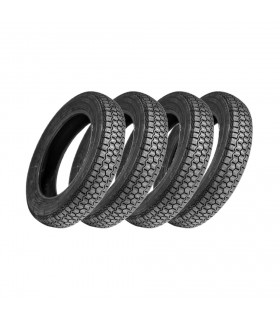 LOT 4 PNEUS 135/15 TUBELESS POUR MEHARI 2CV DYANE ET ACADIANE