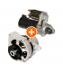 PACK ALTERNATEUR NEUF 12V + DEMARREUR NEUF 12V