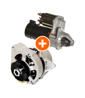PACK ALTERNATEUR NEUF 12V + DEMARREUR NEUF 12V