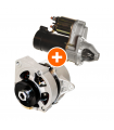 PACK ALTERNATEUR NEUF 12V + DEMARREUR NEUF 12V