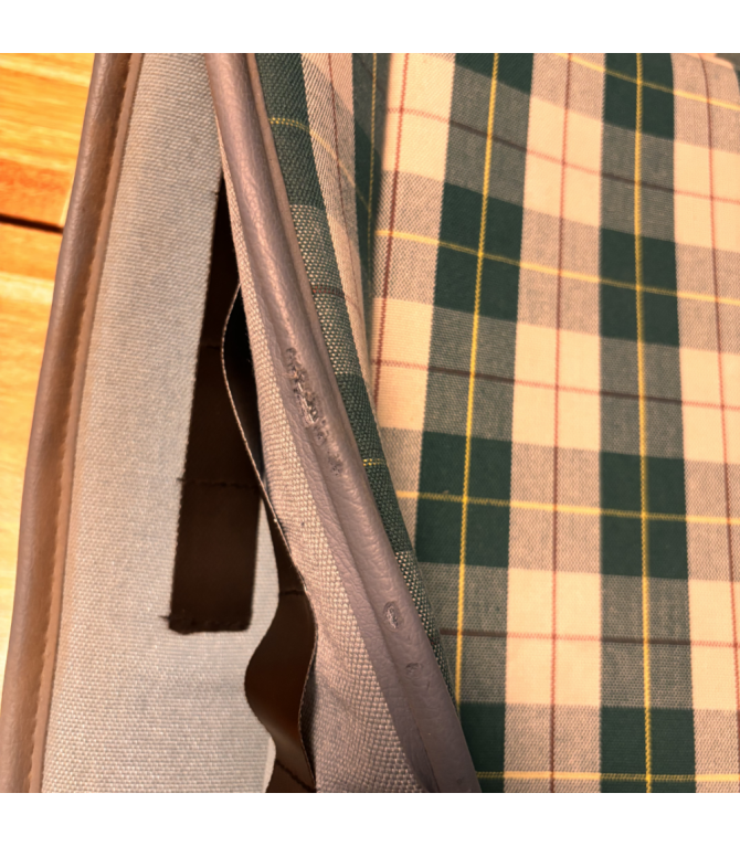 OCCASION GARNITURES SIEGES BAYADERE ECOSSAIS LA PAIRE 2CV