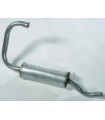 SILENCIEUX PRIMAIRE 2CV TUBE INCLINE 2CV DE 1950 A 1963