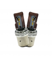 AMPOULES LED BA21D A BAIONNETTE 6V CODE/PHARE BLANC LA PAIRE