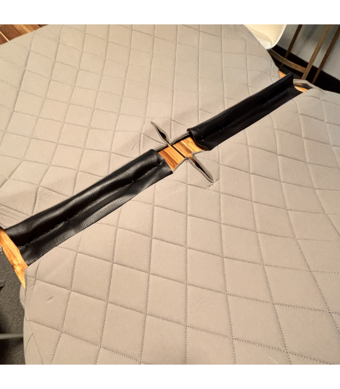 GARNITURE CHARLESTON GRIS BANQUETTE ARRIERE OCCASION