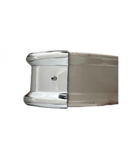 ENJOLIVEUR DE PARE-CHOCS ARR CHROME LARGE 2CV D OU G