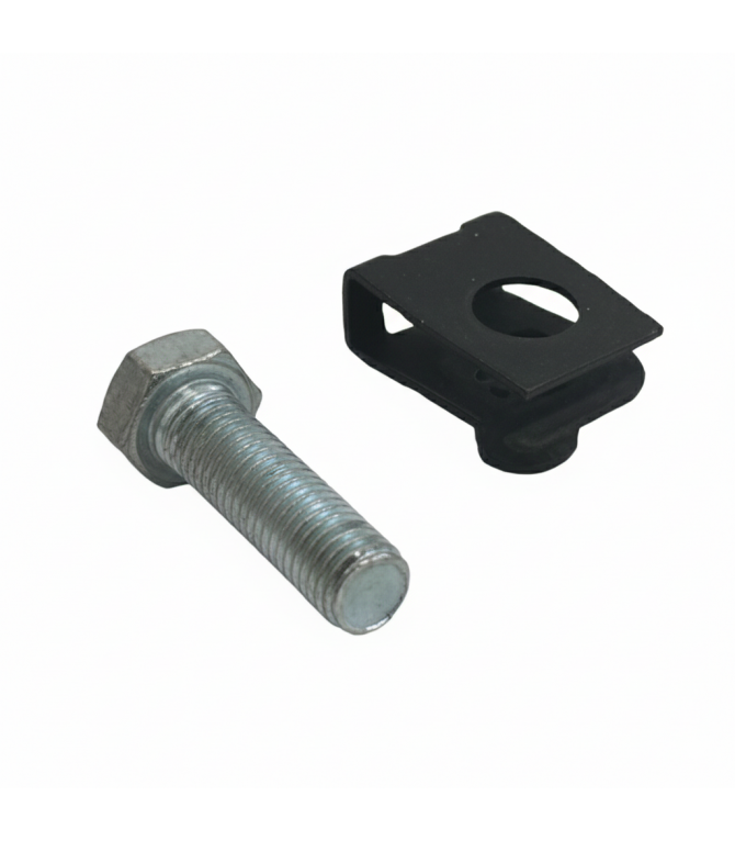 LOT DE 30 ECROUS CAGE ET VIS POUR FIXATION CAISSE 2CV ET DERIVES