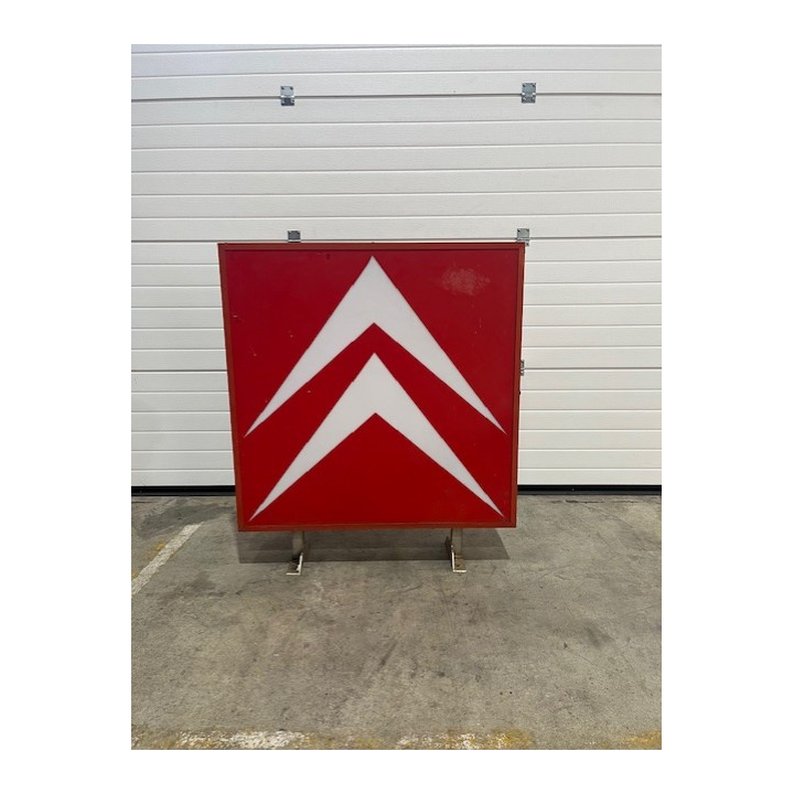 Panneau lumineux double face 1mx1m