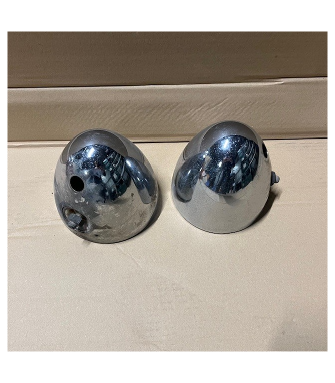 OCCASION - CUVELAGE PHARE METAL CHROME A NETTOYER