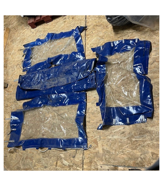 OCCASION - KIT BACHES AZUR OCCASION VENDU AVEC ARCEAU AVANT