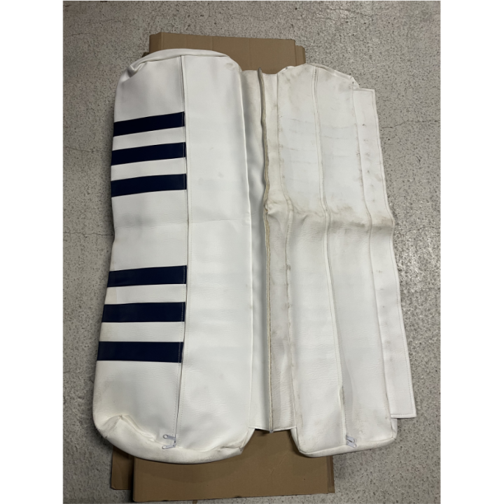 Occasion++ housse banquette ar mehari blanc rayé bleu