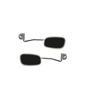 PACK RETROVISEUR EXT CHROME DROIT ET GAUCHE 2CV APRES 1965