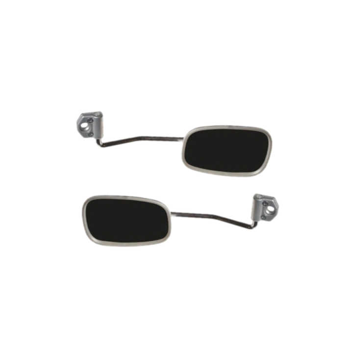 Pack retroviseur ext chrome droit et gauche 2cv apres 1965