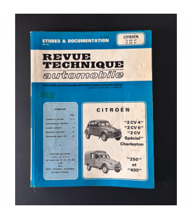 OCCASION REVUE TECHNIQUE 2CV4 2CV6
