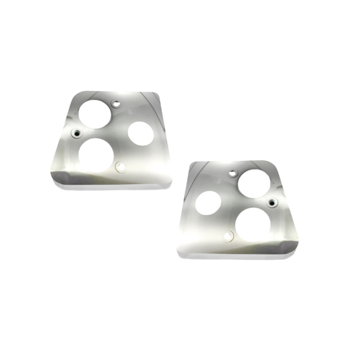 Pack platine rehausse feu arriere chrome