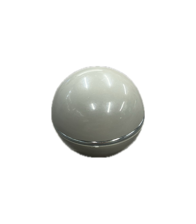 Pommeau levier de vitesse + Bague chromée GRIS
