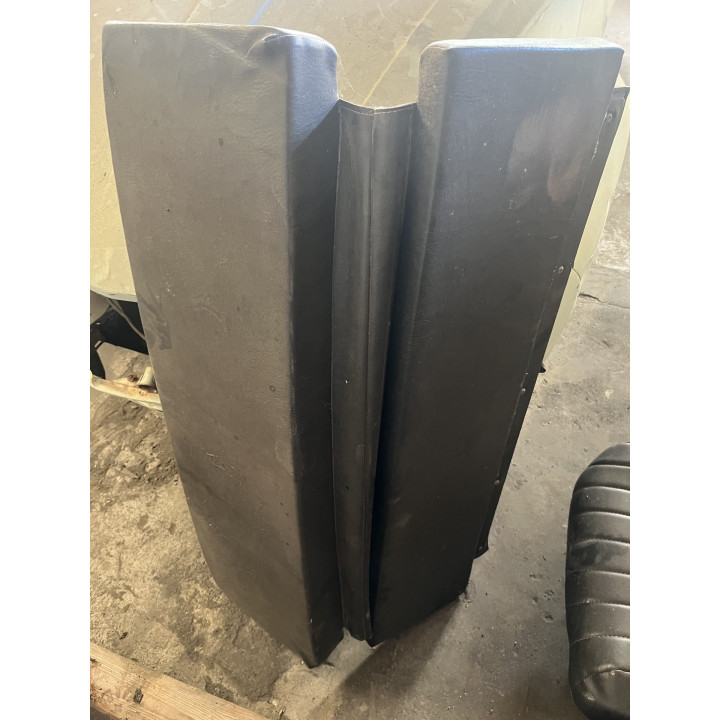 LOT DE 2 SIEGES + BANQUETTE ARR MEHARI SKAI NOIR - OCCASION