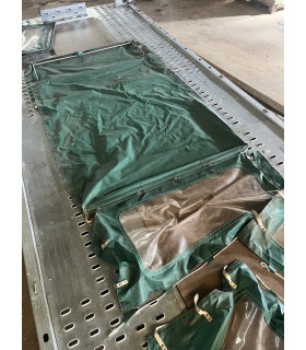 KIT BACHES COMPLET VERT MEHARI - OCCASION