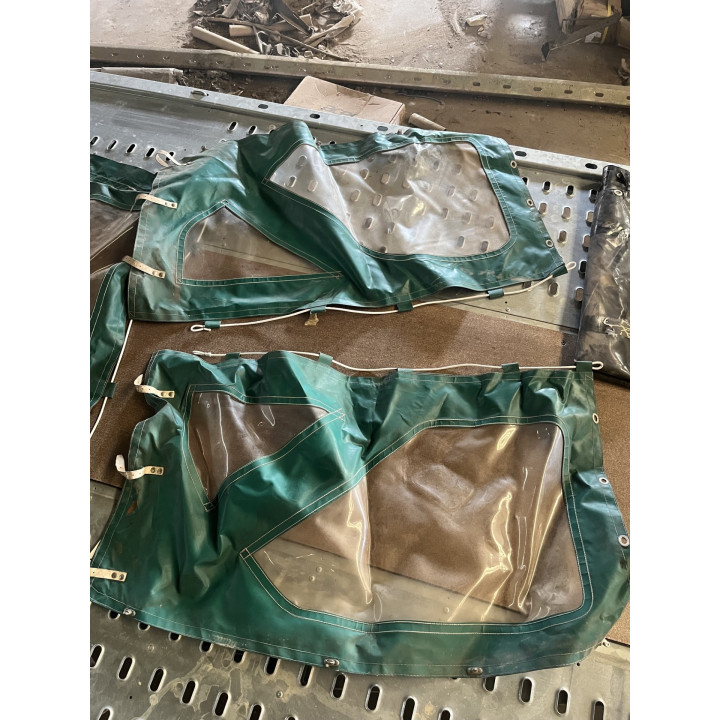 KIT BACHES COMPLET VERT MEHARI - OCCASION
