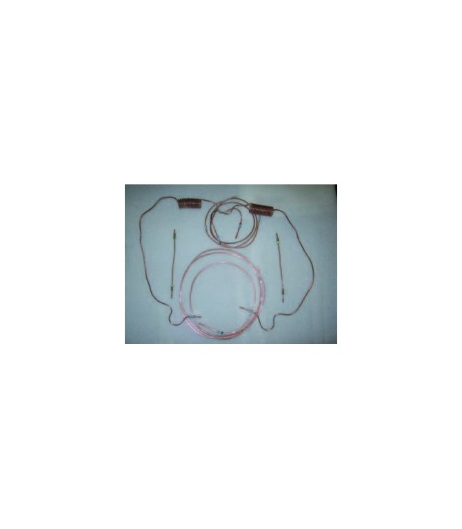 KIT DE TUYAUX DE FREIN DIAM 8 POUR BOITE A TAMBOURS
